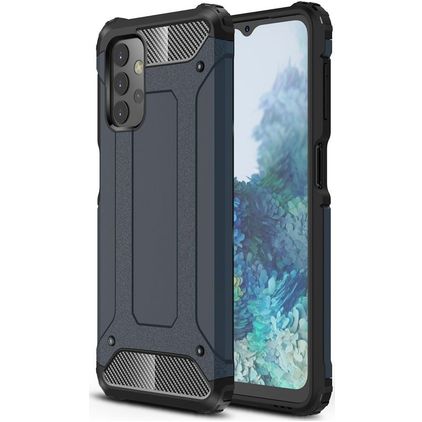 Mobigear Outdoor Samsung Galaxy A32 5G Hoesje Hardcase Backcover Shockproof - Marineblauw