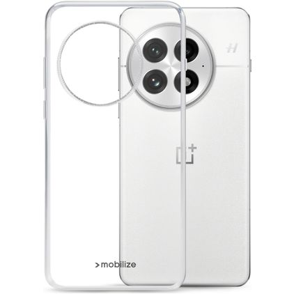 Mobilize Gelly Doorzichtig OnePlus 13 Hoesje Flexibel TPU Backcover - Transparant
