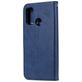 Mobigear Zipper Huawei P Smart (2020) Hoesje Bookcase Portemonnee - Blauw