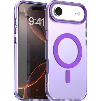 Mobigear Shockproof iPhone Air MagSafe Hoesje Hardcase Backcover - Paars