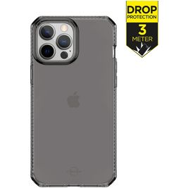 ITSkins SpectrumClear iPhone 13 Pro Hoesje Flexibel TPU Backcover Shockproof - Smoke