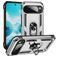 Mobigear Armor Ring Google Pixel 10 Pro XL Hoesje Hardcase Backcover Shockproof met Ringhouder - Zilver