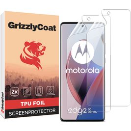 GrizzlyCoat Motorola Edge 30 Ultra Hydrogel TPU Screenprotector - Case Friendly (2-Pack)