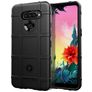 Mobigear Rugged Shield LG K50s Hoesje Flexibel TPU Backcover Shockproof - Zwart