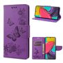 Mobigear Butterfly Samsung Galaxy M53 Hoesje Bookcase Portemonnee - Paars