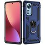 Mobigear Armor Ring Xiaomi 12 Hoesje Hardcase Backcover Shockproof met Ringhouder - Blauw