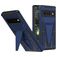 Mobigear Armor Stand Google Pixel 6 Pro Hoesje Hardcase Backcover Shockproof met Standaard - Blauw