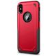 Mobigear Slim Armor iPhone XS Max Hoesje Hardcase Backcover Shockproof - Rood