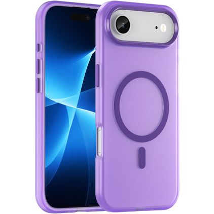 Mobigear Shockproof iPhone Air MagSafe Hoesje Hardcase Backcover - Paars
