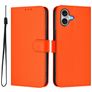 Mobigear Urban Wallet iPhone 16 Plus Hoesje Bookcase Portemonnee - Oranje
