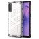 Mobigear Honeycomb Doorzichtig OPPO A31 Hoesje Hardcase Backcover Shockproof - Transparant