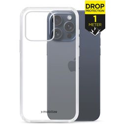Mobilize Naked Protection Doorzichtig iPhone 13 Pro Max Hoesje Hardcase Backcover Shockproof - Transparant