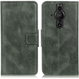 Mobigear Classy Sony Xperia Pro-I Hoesje Bookcase Portemonnee - Groen