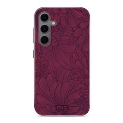 MIO Samsung Galaxy S24 FE MagSafe Hoesje Hardcase Backcover - Berry Blooms