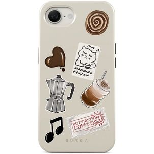 Burga Tough iPhone 16e MagSafe Hoesje Hardcase Backcover Shockproof - Oat Milk Please