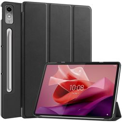 Mobigear Tri-Fold Lenovo Tab P12 Hoes Bookcase - Zwart