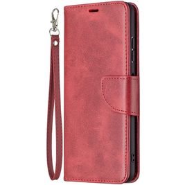 Mobigear Excellent Samsung Galaxy A22 5G Hoesje Bookcase Portemonnee - Rood