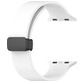 Mobigear Sport Mag Siliconen Apple Watch Bandje Magneetsluiting - 42/41/40/38 mm - Wit