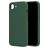 Mobiparts iPhone 16e Siliconen Hoesje Backcover - Forest Green