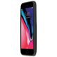 Mobiparts iPhone 8 Siliconen Hoesje Backcover - Zwart