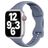Mobigear Sport Slim Siliconen Apple Watch Bandje Druksluiting - 49/46/45/44 mm - Lavendel