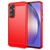 Mobigear Brushed Slim Samsung Galaxy A55 Hoesje Flexibel TPU Backcover - Rood