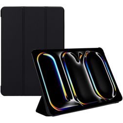 Mobiparts Tri Fold iPad Pro 11 Inch (2024) Hoes Bookcase - Zwart