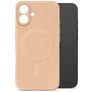 My Style Protective Flex iPhone 16 Plus MagSafe Hoesje Flexibel TPU Backcover - Soft Pink