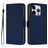 Mobigear Urban Wallet iPhone 16 Pro Hoesje Bookcase Portemonnee - Marineblauw