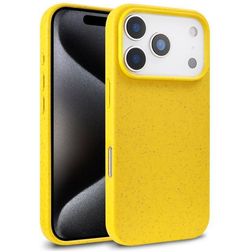 Mobigear Bio iPhone 18 Pro Hoesje Eco Friendly Backcover - Geel
