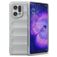 Mobigear Bumpy OPPO Find X5 Hoesje Flexibel TPU Backcover - Grijs