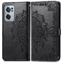 Mobigear Mandala OnePlus Nord CE 2 Hoesje Bookcase Portemonnee - Zwart