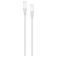 Mobilize Strong Nylon USB-C naar USB-C Kabel 1 Meter - Wit