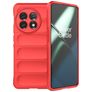 Mobigear Bumpy OnePlus 11 Hoesje Flexibel TPU Backcover - Rood