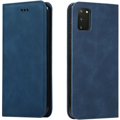 Mobigear Retro Slim Samsung Galaxy S20 Hoesje Bookcase Portemonnee - Blauw