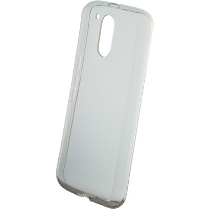 Mobilize Gelly Doorzichtig Motorola Moto G4 Hoesje Flexibel TPU Backcover - Transparant