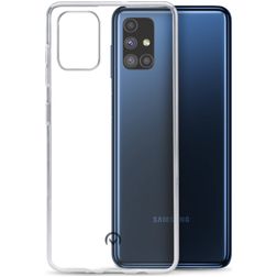 Mobilize Gelly Doorzichtig Samsung Galaxy M51 Hoesje Flexibel TPU Backcover - Transparant
