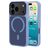 Mobiparts Hardcover iPhone 17 Pro MagSafe Hoesje Hardcase Backcover - Satin Light Blue