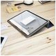 Macally Bookstand iPad Pro 11 Inch (2018) Hoes Bookcase + Stylus Houder - Blauw