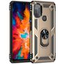 Mobigear Armor Ring Motorola Moto G50 Hoesje Hardcase Backcover Shockproof met Ringhouder - Goud