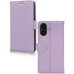 Mobilize Premium Gelly iPhone 17 Hoesje Bookcase Portemonnee - Paars