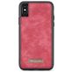 Caseme 008 iPhone XS Hoesje Uitneembare 2in1 Bookcase Portemonnee - Rood