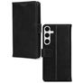 Mobilize Premium Gelly Wallet Samsung Galaxy S24 Hoesje Bookcase Portemonnee - Zwart