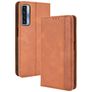 Mobigear Sensation TCL 20L Hoesje Bookcase Portemonnee - Bruin