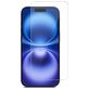 Mobigear iPhone 16 Plus Glazen Screenprotector - Case Friendly