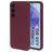Mobiparts Samsung Galaxy A55 Siliconen Hoesje Backcover - Plum Red