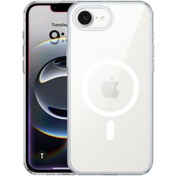 Valenta Back Cover Doorzichtig iPhone 16e MagSafe Hoesje Hardcase Backcover - Transparant