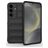 Mobigear Bumpy Samsung Galaxy S25 Hoesje Flexibel TPU Backcover - Zwart