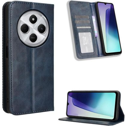 Mobigear Sensation Xiaomi Redmi 14C Hoesje Bookcase Portemonnee - Blauw