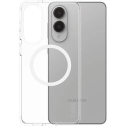 CARE by PanzerGlass Urban Combat Samsung Galaxy S25 Edge MagSafe Hoesje Hardcase Backcover - Transparant / Wit
